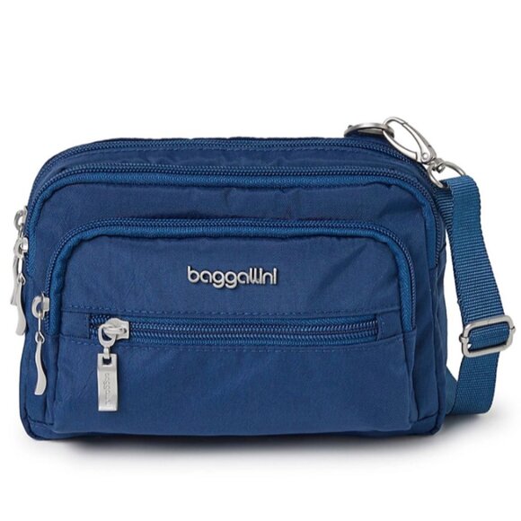 Brand New Baggallini Triple Zip Bagg - Picture 1 of 11